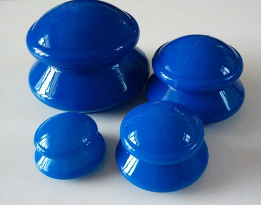 Silicone Cupping Set Blue Color