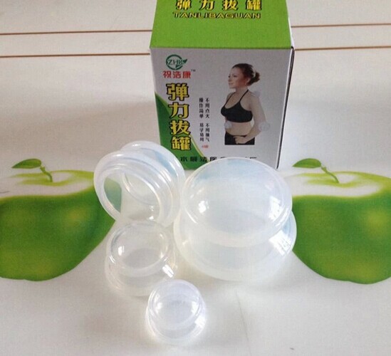 Silicone Cupping Set Transparent Color