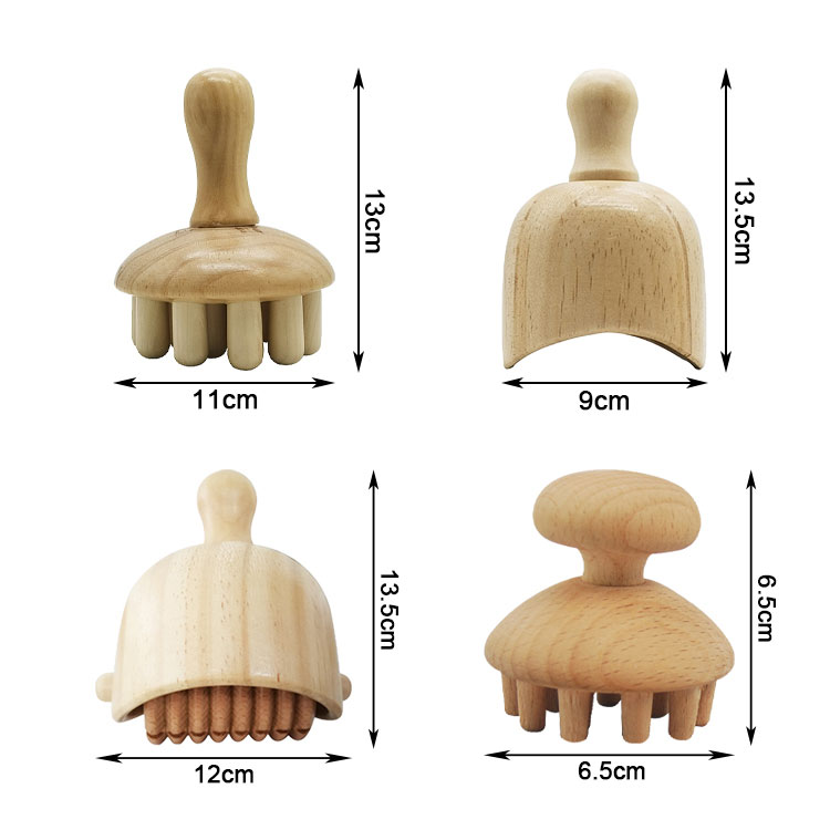 Wooden Massage Cups Collection