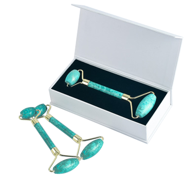 Turquoise Jade Roller