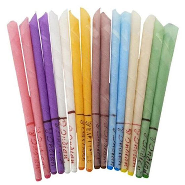 Fragrance Wax Conical Shape Ear Candle With Tube