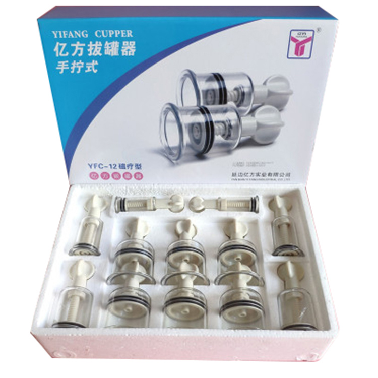 Yifang 12cups twist vacuum cupping set